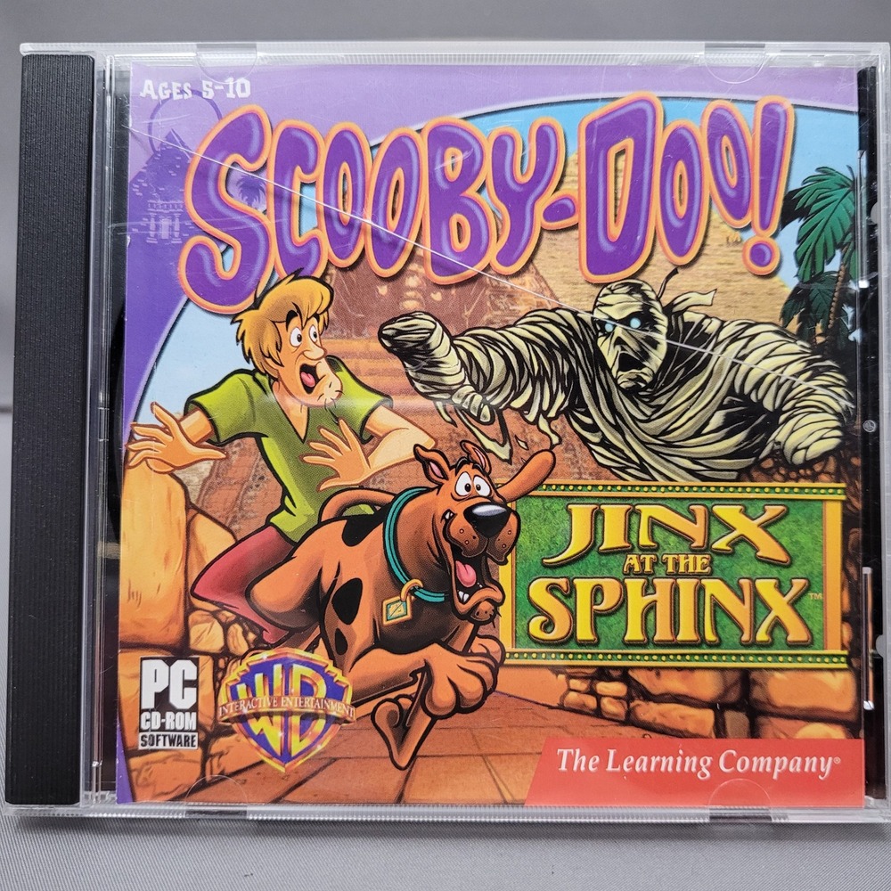 Scooby-Doo! Jinx at the Sphinx by The Learning Company (PC CD-ROM, 2004)